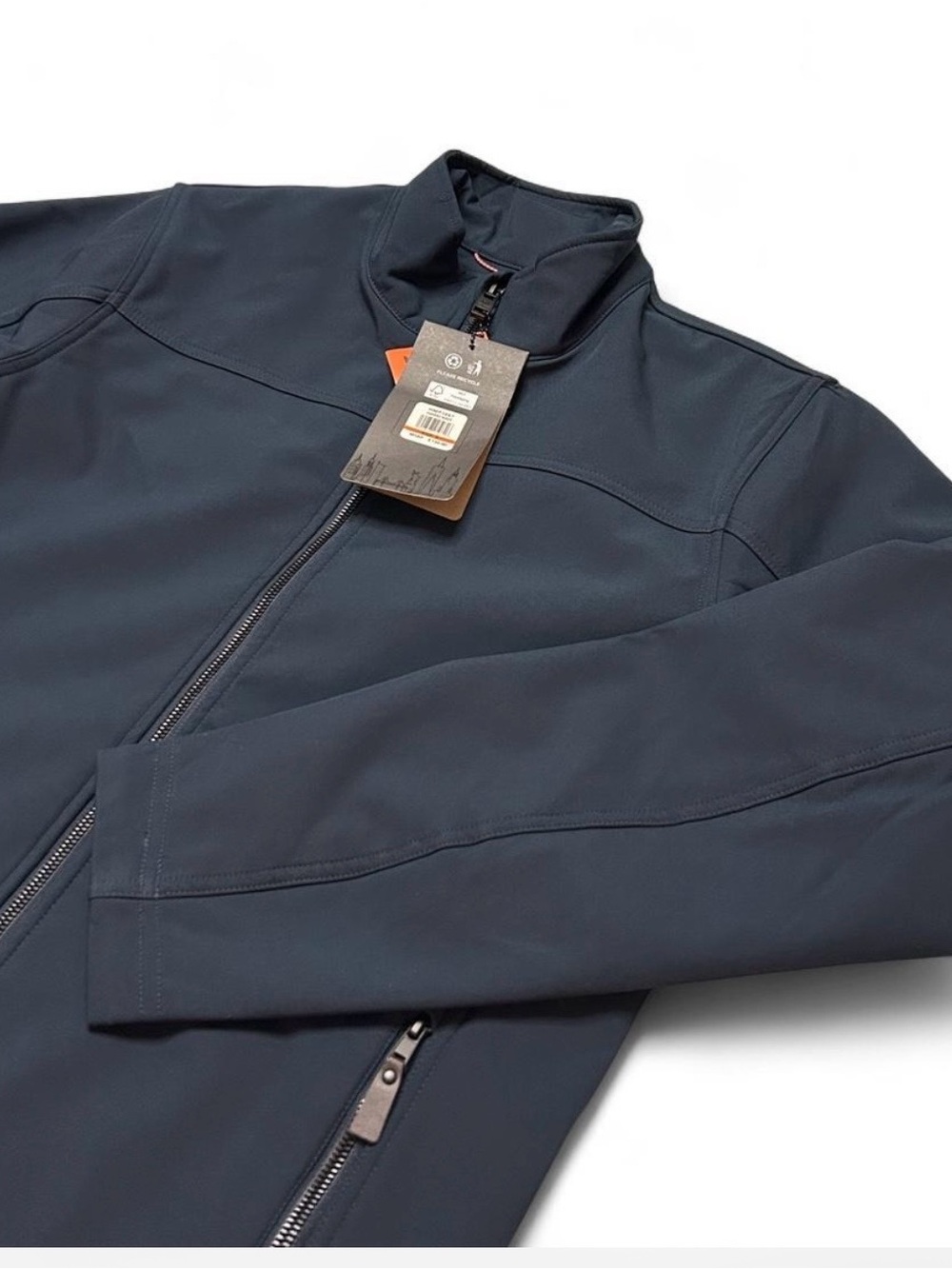 Hawke & Co Navy Zip-Up Performance Jacket